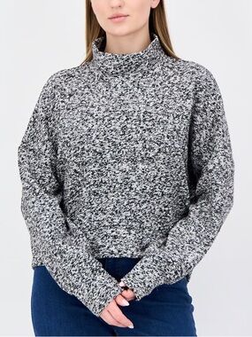 Offline by Aerie Cozy Mock Neck Lounge Sweater With Thumb Holes - Size L